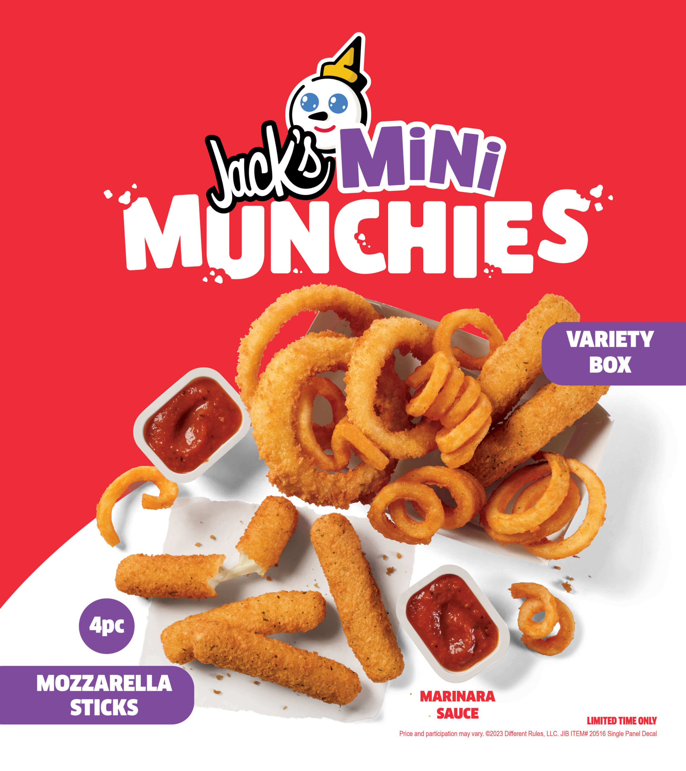 Mini Munchies + Mozzarella Sticks